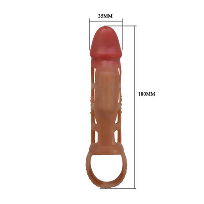 PRETTYLOVE - PRESTON PENIS SLEEVE WITH VIBRATION