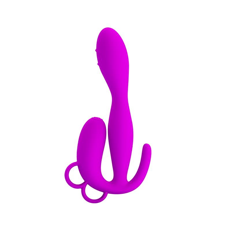 PRETTYLOVE - PRETTY LOVE BUTT PLUG FLOWERY PURPLE