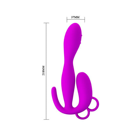 PRETTYLOVE - PRETTY LOVE BUTT PLUG FLOWERY PURPLE