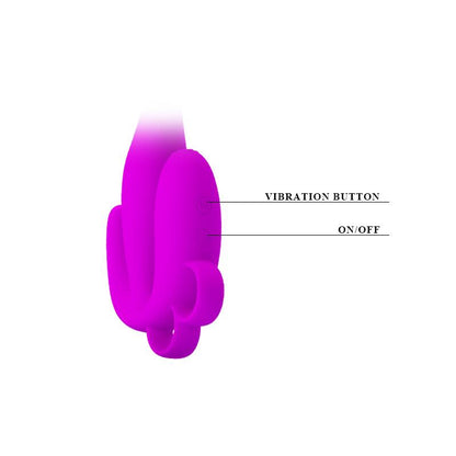 PRETTYLOVE - PRETTY LOVE BUTT PLUG FLOWERY PURPLE
