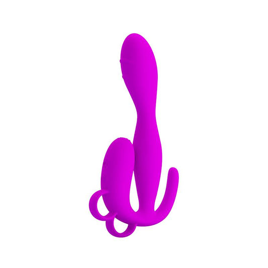 PRETTYLOVE - PRETTY LOVE BUTT PLUG FLOWERY PURPLE