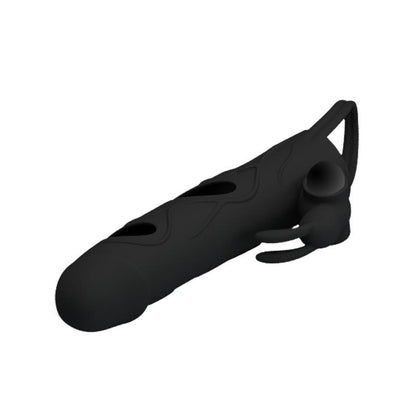 PRETTYLOVE - PRETTY LOVE CAGE WITH VIBRATING BULLET 14 CM BLACK
