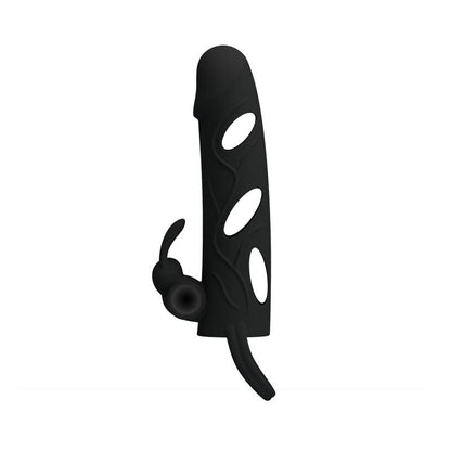 PRETTYLOVE - PRETTY LOVE CAGE WITH VIBRATING BULLET 14 CM BLACK