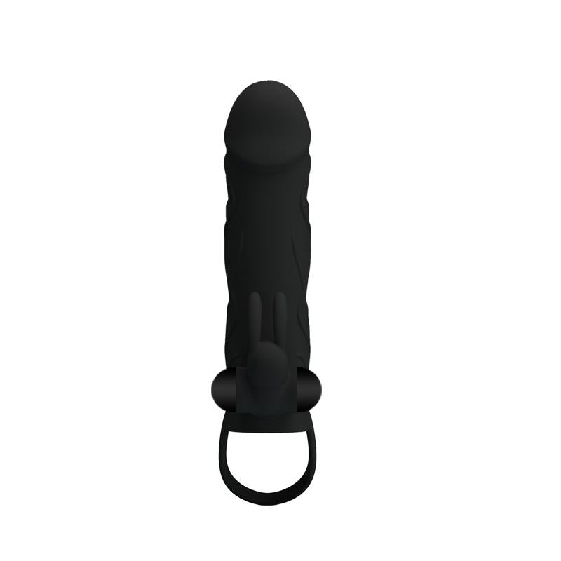 PRETTYLOVE - PRETTY LOVE CAGE WITH VIBRATING BULLET 14 CM BLACK