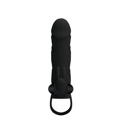 PRETTYLOVE - PRETTY LOVE CAGE WITH VIBRATING BULLET 14 CM BLACK