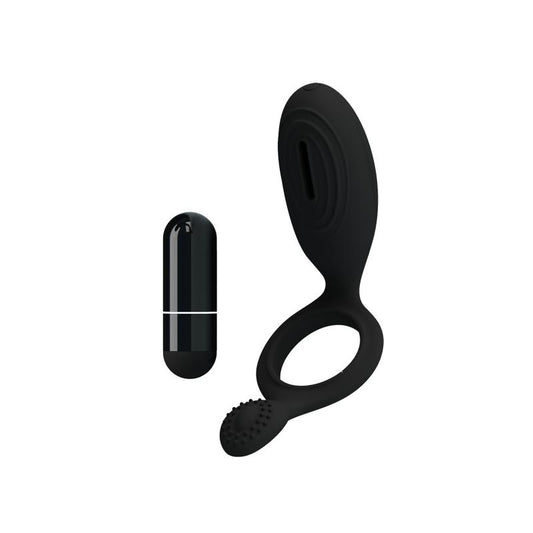 PRETTYLOVE - PRETTY LOVE COCK RING ETHEL BLACK
