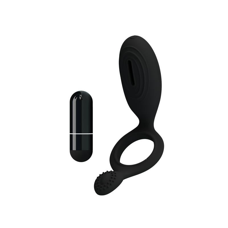 PRETTYLOVE - PRETTY LOVE COCK RING ETHEL BLACK