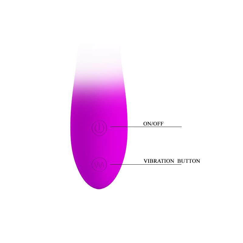 PRETTYLOVE - PRETTY LOVE MINI MASSAGER LEN PURPLE.