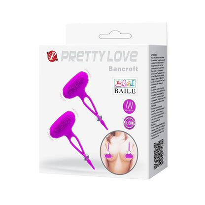 PRETTYLOVE - PRETTY LOVE NIPPLES CLAMPS BANCROFT PURPLE