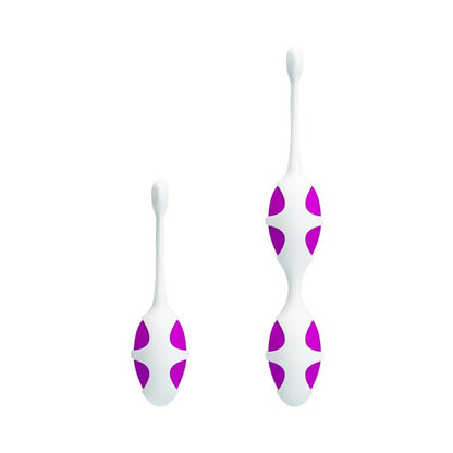 PRETTYLOVE - PRETTY LOVE OVAL SHAPED KEGEL BALLS PURPLE