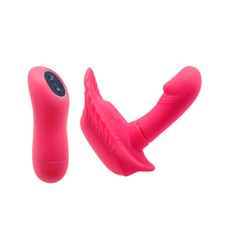 PRETTYLOVE - PRETTY LOVE REMOTE CONTROL VIBE FANCY CLAMSHELL PINK