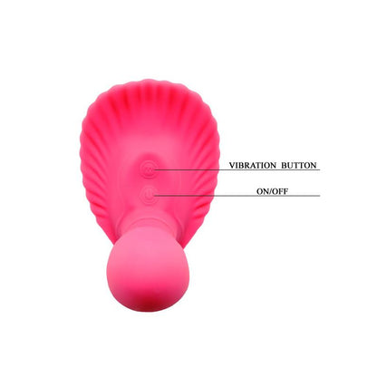 PRETTYLOVE - PRETTY LOVE REMOTE CONTROL VIBE FANCY CLAMSHELL PINK