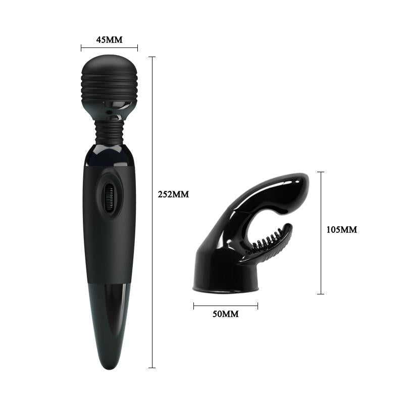 BAILE - PRETTY LOVE SENSUAL MASSAGER BLACK
