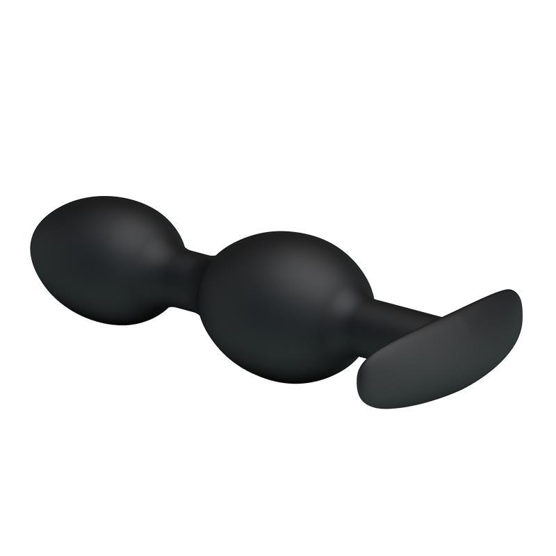PRETTYLOVE - PRETTY LOVE SILICONE ANAL BALLS BLACK