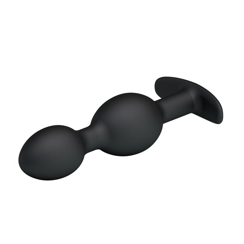 PRETTYLOVE - PRETTY LOVE SILICONE ANAL BALLS BLACK