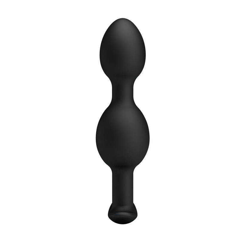 PRETTYLOVE - PRETTY LOVE SILICONE ANAL BALLS BLACK