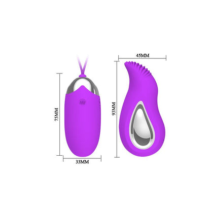 PRETTY LOVE - VIBRADOR A CONTROL REMOTO EDEN CL40