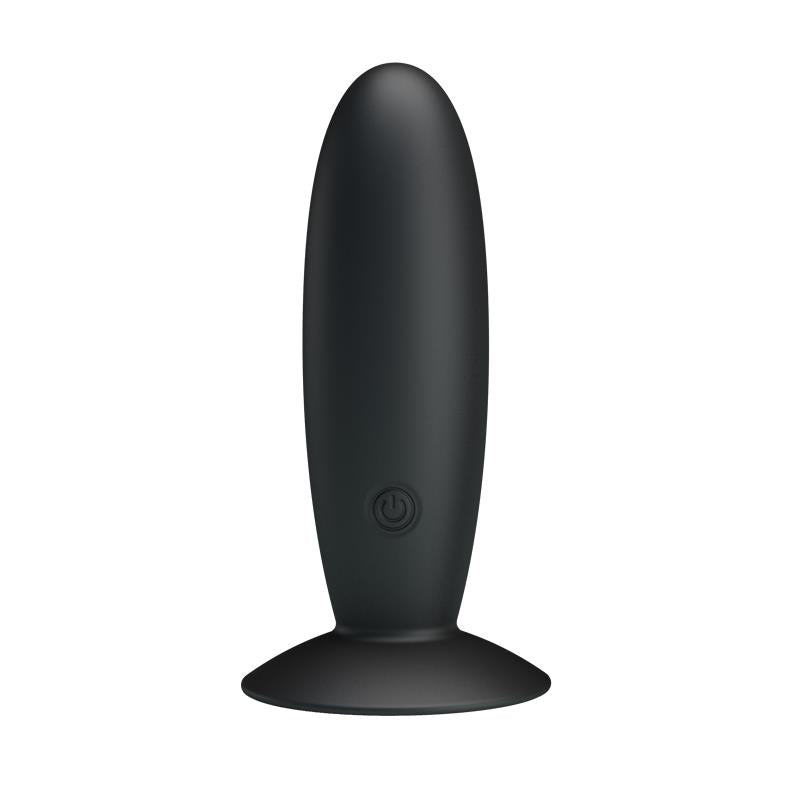 PRETTYLOVE - PRETTY LOVE VIBRATING BUTT PLUG ANAL BLACK