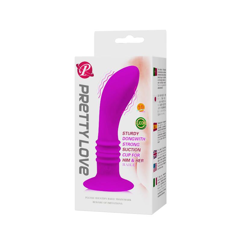 PRETTYLOVE - PRETTY LOVE VIBRATING BUTT PLUG PURPLE
