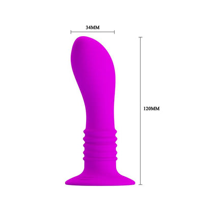 PRETTYLOVE - PRETTY LOVE VIBRATING BUTT PLUG PURPLE