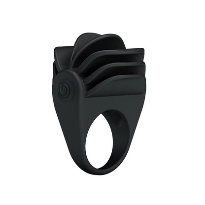 PRETTYLOVE - PRETTY LOVE VIBRATING COCK RING CHESTER BLACK