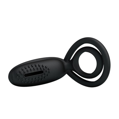 PRETTYLOVE - PRETTY LOVE VIBRATING COCK RING ESTHER BLACK