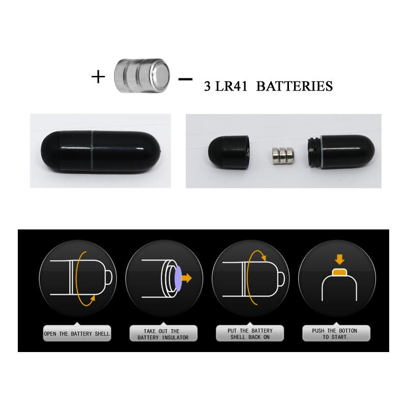 PRETTYLOVE - PRETTY LOVE VIBRATING COCK RING LOCKER BLACK