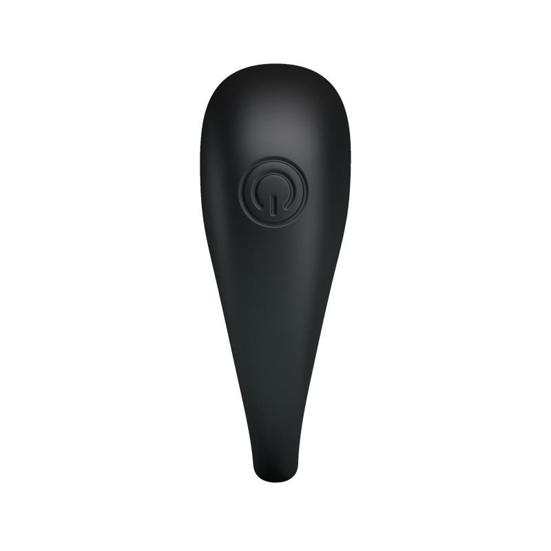 PRETTYLOVE - PRETTY LOVE VIBRATING COCK RING TRAP BLACK