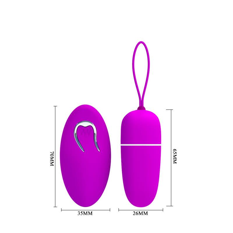 PRETTY LOVE - VIBRATING EGG BRADLEY PURPLE