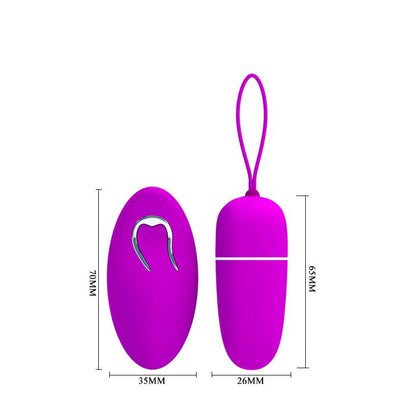 PRETTY LOVE - VIBRATING EGG BRADLEY PURPLE
