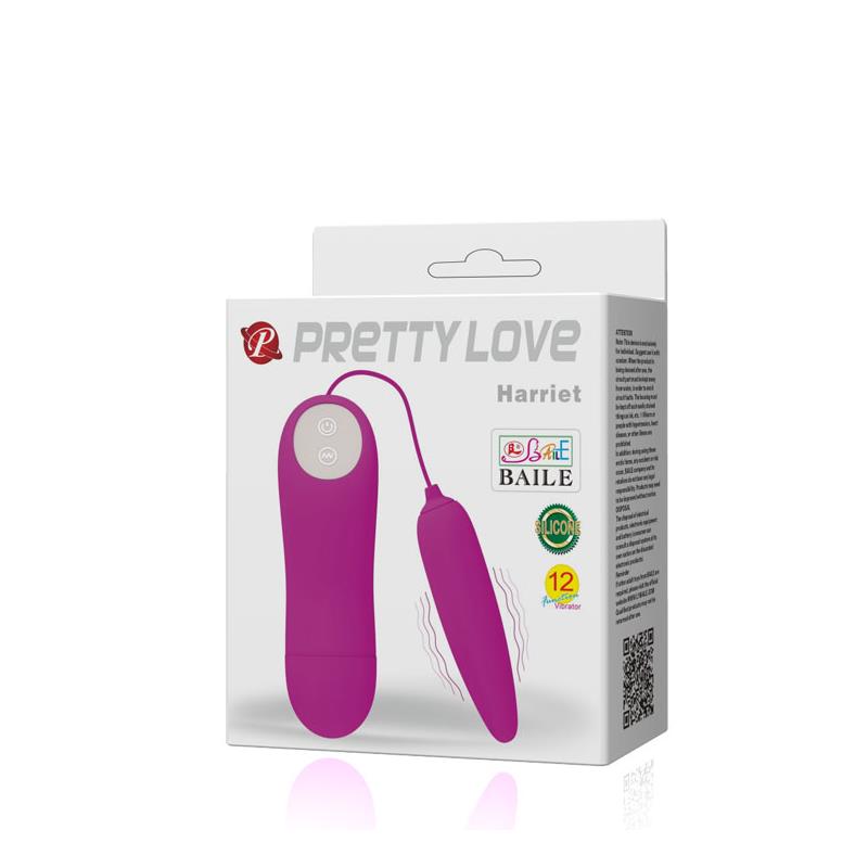 PRETTYLOVE - PRETTY LOVE VIBRATING EGG HARRIET PURPLE