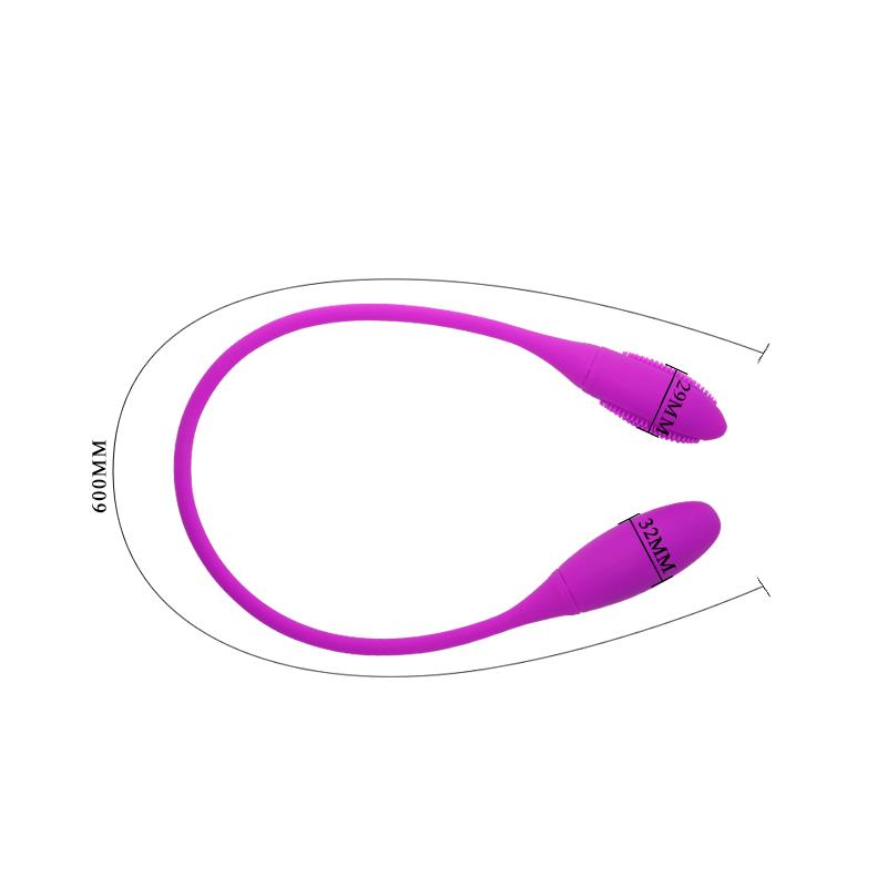PRETTYLOVE - PRETTY LOVE VIBRATING EGGS SNAKY VIBE PURPLE