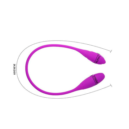 PRETTYLOVE - PRETTY LOVE VIBRATING EGGS SNAKY VIBE PURPLE