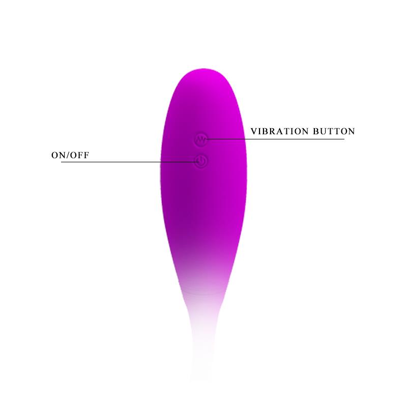 PRETTYLOVE - PRETTY LOVE VIBRATING EGGS SNAKY VIBE PURPLE