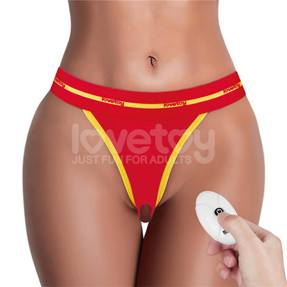 LOVETOY - PRINTED VIBRATING SEXY PANTIES 24 - 27