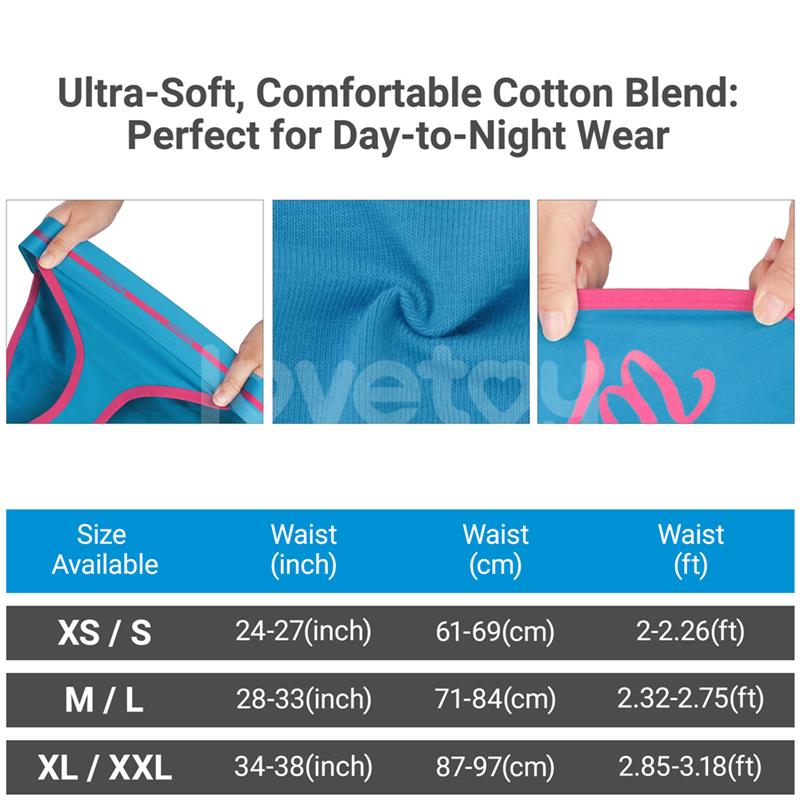 LOVETOY - PRINTED VIBRATING SEXY PANTIES 28-33