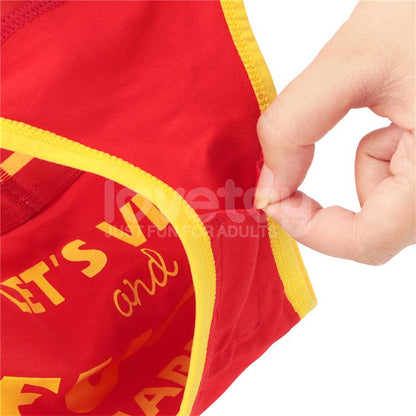 LOVETOY - PRINTED VIBRATING SEXY PANTIES 28-33
