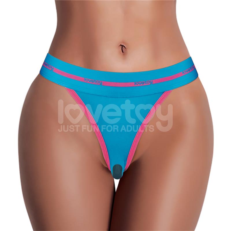 LOVETOY - PRINTED VIBRATING SEXY PANTIES 28-33