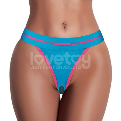 LOVETOY - PRINTED VIBRATING SEXY PANTIES 28-33