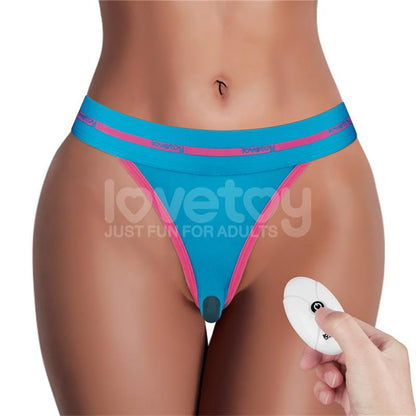 LOVETOY - PRINTED VIBRATING SEXY PANTIES 28-33