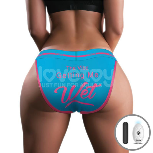 LOVETOY - PRINTED VIBRATING SEXY PANTIES 28-33