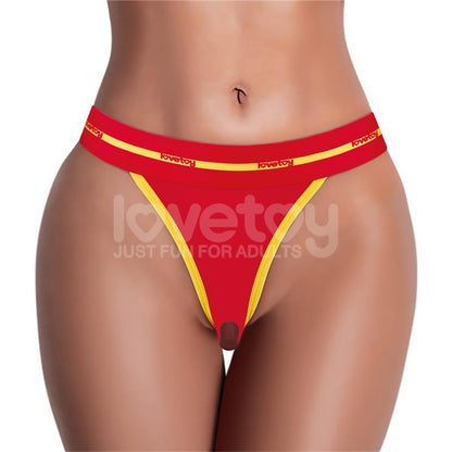 LOVETOY - PRINTED VIBRATING SEXY PANTIES 34-38
