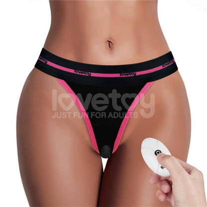 LOVETOY - PRINTED VIBRATING SEXY PANTIES 34-38