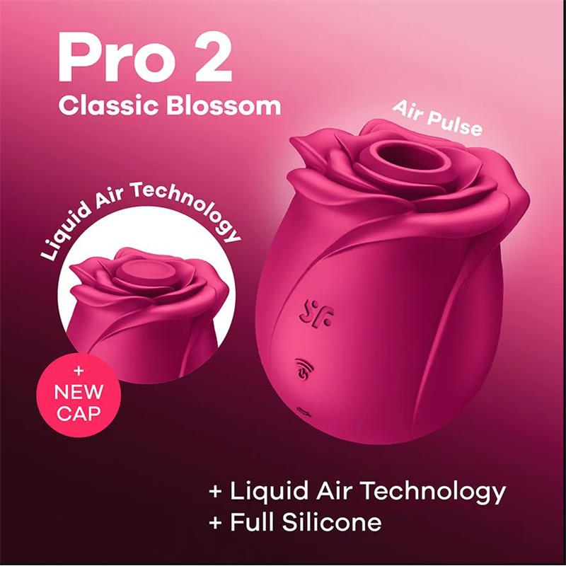 SATISFYER - PRO 2 CLASSIC BLOSSOM STIMULATEUR CLITORIDIEN
