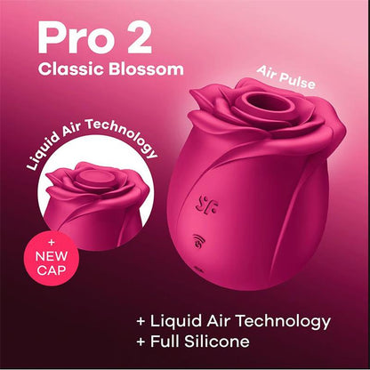 SATISFYER - PRO 2 CLASSIC BLOSSOM STIMULATEUR CLITORIDIEN