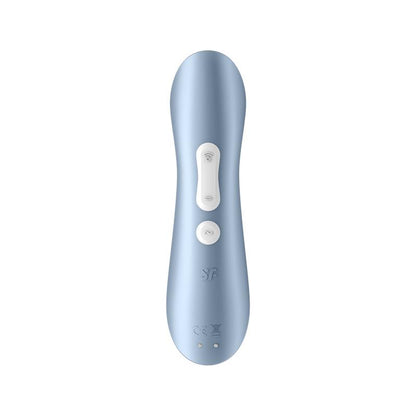 SATISFYER - PRO 2+ SUCCIONADOR DE CLÍTORIS CON VIBRACIÓN AZUL