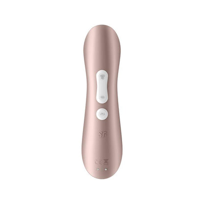 SATISFYER - PRO 2+ CLITORIS SUCKER WITH VIBRATION ROSE GOLD