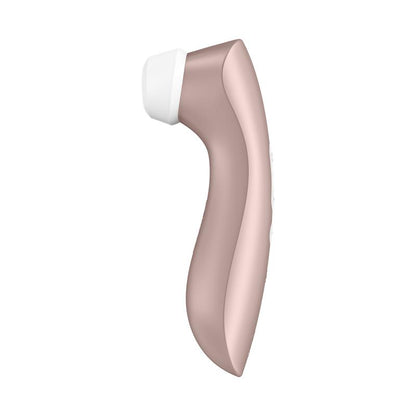 SATISFYER - PRO 2+ CLITORIS SUCKER WITH VIBRATION ROSE GOLD