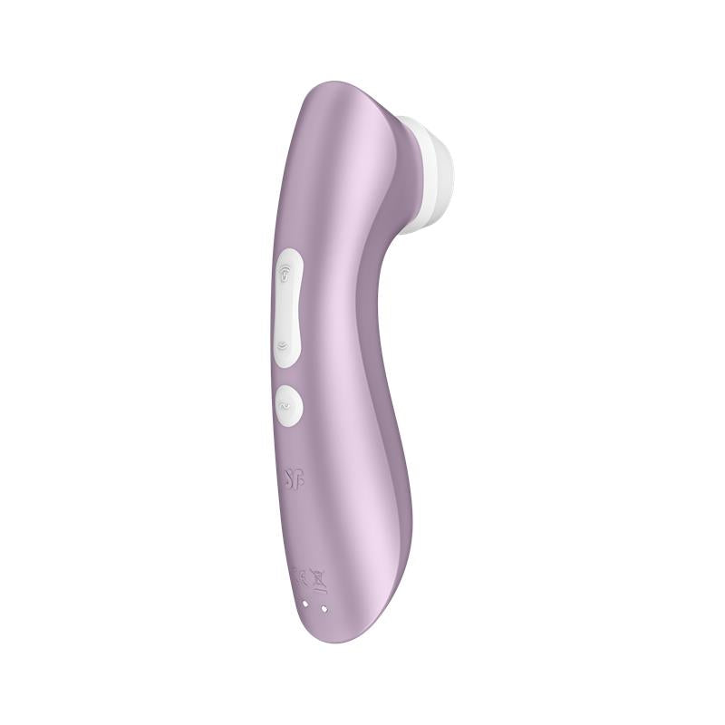 SATISFYER - PRO 2+ CLITORIS SUCKER WITH VIBRATION VIOLET