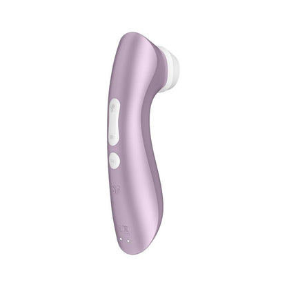SATISFYER - PRO 2+ CLITORIS SUCKER WITH VIBRATION VIOLET